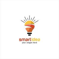 Modern tech bulb logo design concept. Pixel technology bulb idea logo template. Light bulb lamp idea creative innovation networking energy logo design digital technology vector