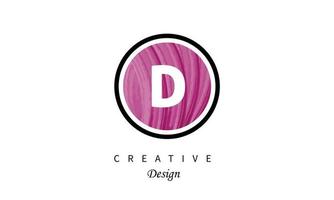 d logo design vector