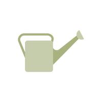 watering can flat design vector illustration