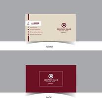 Modern and Elegant Business Card Design template new, vector