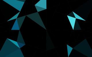 Light BLUE vector abstract mosaic background.