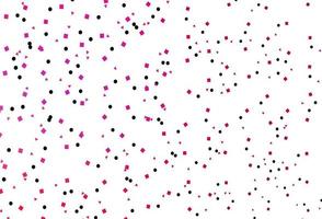 Light Purple, Pink vector texture in poly style with circles, cubes.