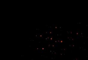 Dark red vector background with triangles, circles, cubes.