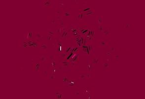 Light Pink vector pattern with narrow lines.