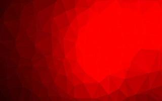 Light Red vector abstract mosaic background.