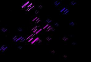 Dark Purple vector template with repeated sticks.