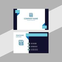 Unique business card design. vector