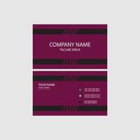 Business card template design collection Free Vector. vector