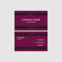 Business card template design collection Free Vector. vector