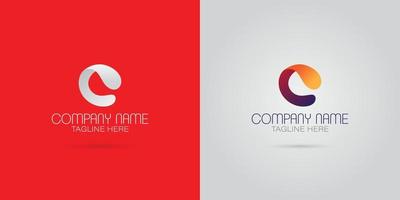 C Letter Logo design idea vector