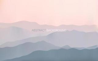 Abstract colorful fluid gradient landscape background with text, can be use for Cover, Flyer, Presentation, Advertising, Business, Banner, Backdrop, Website, Landing Page and Mobile Usage. vector