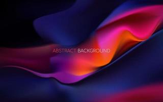 Abstract colorful fluid gradient background with text, can be use for Cover, Flyer, Presentation, Advertising, Business, Banner, Backdrop, Website, Landing Page and Mobile Usage. vector