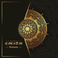 Abstract luxury ramadan kareem background , ornament elegant vector design