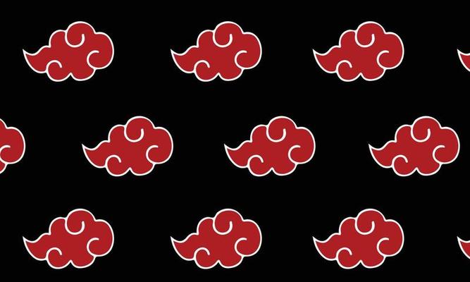 akatsuki vermelho nuvens jérsei Projeto roupa de esporte fundo 26405410  Vetor no Vecteezy