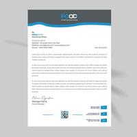 corporate modern letterhead design template with a creative modern letterhead design template for your project. letterhead, letterhead, Business letterhead vector