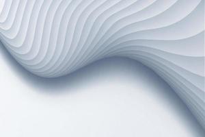 Silver gray wavy line texture texture background 3D rendering. photo