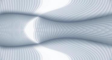 Silver gray distorted wavy line texture texture background 3D rendering photo