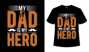 Father's day T-shirt Design vector