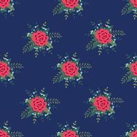 Flower arrangement seamless pattern. Background for wallpapers, textiles, papers, fabrics vector