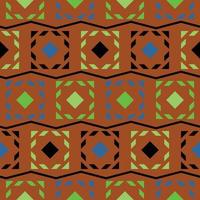 Square shape Pattern. Vector seamless vintage style Repeating geometric tiles from striped elements