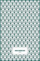 Unique pattern of random shape for creative background vector