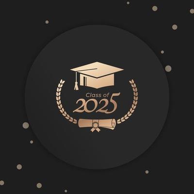 Class Of 2025 Vector Art, Icons, and Graphics for Free Download