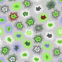 Sunrays seamless pattern for textile vector