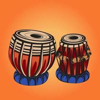 Retro tabla vector stock illustration