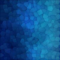 Blue background mosaic texture, blue vintage pattern - image photo