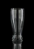 Empty beer glass photo