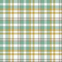 Plaid Pattern Design Textile the Resulting Blocks of Colour Repeat Vertically and Horizontally in a Distinctive Pattern of Squares and Lines Known as a Sett. Tartan Is Often Called Plaid vector