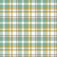 Plaid Pattern Design Textile the Resulting Blocks of Colour Repeat Vertically and Horizontally in a Distinctive Pattern of Squares and Lines Known as a Sett. Tartan Is Often Called Plaid vector