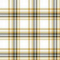 Plaid Pattern Design Texture Is Made With Alternating Bands of Coloured  Pre Dyed  Threads Woven as Both Warp and Weft at Right Angles to Each Other. vector