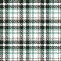 Plaid Pattern Fabric Design Texture Is Made With Alternating Bands of Coloured  Pre Dyed  Threads Woven as Both Warp and Weft at Right Angles to Each Other. vector