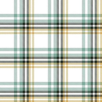 Plaid Pattern Fabric Vector Design Is a Patterned Cloth Consisting of Criss Crossed, Horizontal and Vertical Bands in Multiple Colours. Tartans Are Regarded as a Cultural Icon of Scotland.
