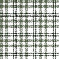 Plaid Pattern Fabric Vector Design the Resulting Blocks of Colour Repeat Vertically and Horizontally in a Distinctive Pattern of Squares and Lines Known as a Sett. Tartan Is Often Called Plaid