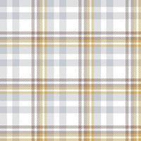 Tartan Plaid Pattern Design Textile the Resulting Blocks of Colour Repeat Vertically and Horizontally in a Distinctive Pattern of Squares and Lines Known as a Sett. Tartan Is Often Called Plaid vector
