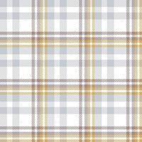 Tartan Plaid Pattern Design Textile the Resulting Blocks of Colour Repeat Vertically and Horizontally in a Distinctive Pattern of Squares and Lines Known as a Sett. Tartan Is Often Called Plaid vector