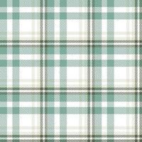 Tartan Plaid Pattern Design Texture Is Made With Alternating Bands of Coloured  Pre Dyed  Threads Woven as Both Warp and Weft at Right Angles to Each Other. vector