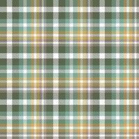 Tartan Pattern Seamless Texture Is Woven in a Simple Twill, Two Over Two Under the Warp, Advancing One Thread at Each Pass. vector