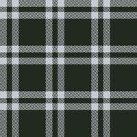 Plaid Tartan Pattern Seamless Textile Is Woven in a Simple Twill, Two Over Two Under the Warp, Advancing One Thread at Each Pass. vector