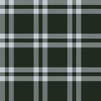 Plaid Tartan Pattern Seamless Textile Is Woven in a Simple Twill, Two Over Two Under the Warp, Advancing One Thread at Each Pass. vector