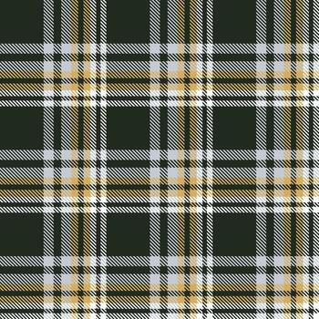 Plaid Tartan Pattern Design Textile Is a Patterned Cloth Consisting of Criss Crossed, Horizontal and Vertical Bands in Multiple Colours. Tartans Are Regarded as a Cultural Icon of Scotland. vector