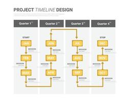 Timeline business for 12 months, Infographics element design and Presentation can be used for Business concept with 12 options, steps or processes vector