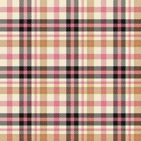 Plaid Pattern Seamless Textile Is a Patterned Cloth Consisting of Criss Crossed, Horizontal and Vertical Bands in Multiple Colours. Tartans Are Regarded as a Cultural Icon of Scotland. vector
