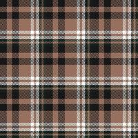 Plaid Pattern Seamless Textile the Resulting Blocks of Colour Repeat Vertically and Horizontally in a Distinctive Pattern of Squares and Lines Known as a Sett. Tartan Is Often Called Plaid vector