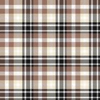 Plaid Pattern Design Textile the Resulting Blocks of Colour Repeat Vertically and Horizontally in a Distinctive Pattern of Squares and Lines Known as a Sett. Tartan Is Often Called Plaid vector