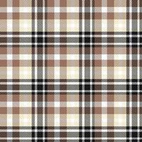 Plaid Pattern Design Textile the Resulting Blocks of Colour Repeat Vertically and Horizontally in a Distinctive Pattern of Squares and Lines Known as a Sett. Tartan Is Often Called Plaid vector