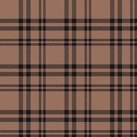 Plaid Pattern Seamless Texture the Resulting Blocks of Colour Repeat Vertically and Horizontally in a Distinctive Pattern of Squares and Lines Known as a Sett. Tartan Is Often Called Plaid vector