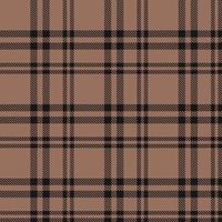 Plaid Pattern Seamless Texture the Resulting Blocks of Colour Repeat Vertically and Horizontally in a Distinctive Pattern of Squares and Lines Known as a Sett. Tartan Is Often Called Plaid vector